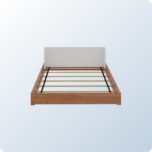 An image of the Bryant Toddler Floor Bed on a blue background gradient