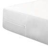 A closeup of the Waterproof Mattress Encasement showing its snug feel around the surface of the mattress