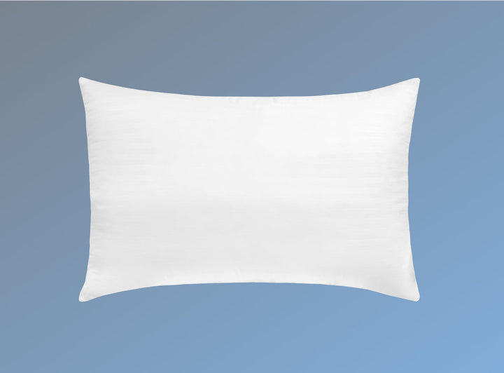 The Dream Pillow on a blue background