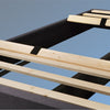 A closeup image of the Helix Foundation showing its sturdy slats